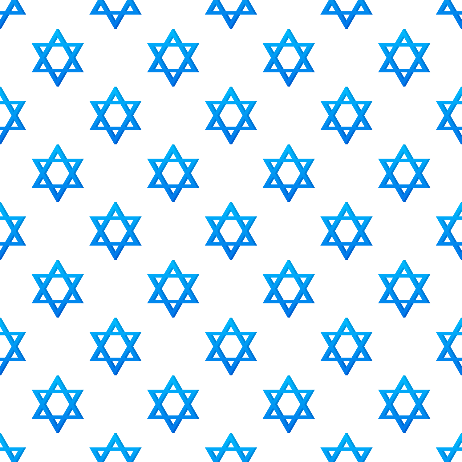 Star of David Background Pattern